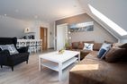 Haus Strandwinkel Ferienwohnung "Strandwinkel 1" 400 m zum Strand Scharbeutz - Wohnzimmer