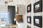 Haus *Südspitze 18* Ferienwohnung Südspitze 18/6 - Meerblick Wittdün auf Amrum - Wohnzimmer der Ferienwohnung Südspitze 18/6 Meerblick in Wittdün auf Amrum