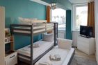 Haus Nordenlicht Ferienwohnung „Willkommen bei den Hartmanns" Wittdün auf Amrum - Kinderschlafzimmer der Ferienwohnung "Willkommen bei den Hartmanns" in Wittdün auf Amrum