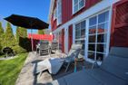  Ferienhaus Hafenresidenz Greetsiel - Terrasse