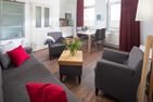  Haus Christine Wohnung 1 Strandkorb Norderney - Wohnzimmer