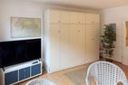 Huus Heverknob Ferienwohnung *Strandlöper* Wittdün auf Amrum - Wohnzimmer der Ferienwohnung Strandlöper in Wittdün auf Amrum