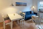 Huus Heverknob Ferienwohnung *Strandlöper* Wittdün auf Amrum - Wohnzimmer der Ferienwohnung Strandlöper in Wittdün auf Amrum