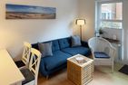 Huus Heverknob Ferienwohnung *Strandlöper* Wittdün auf Amrum - Wohnzimmer der Ferienwohnung Strandlöper in Wittdün auf Amrum