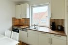 Haus Nordenlicht Ferienwohnung „Dr. Buchholtz" Wittdün auf Amrum - Küche / Küchenzeile