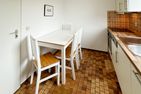 Haus Nordenlicht Ferienwohnung „Dr. Buchholtz" Wittdün auf Amrum - Küche der Ferienwohnung Buchholtz in Wittdün auf Amrum
