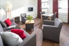 Haus Christine Wohnung 6 Nordlicht Norderney - Wohnzimmer