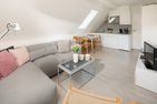  Haus Bielefeld Ferienwohnung 35 Norderney - Wohnzimmer