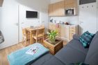  Haus Bielefeld Ferienwohnung 12 Norderney - Küche / Küchenzeile