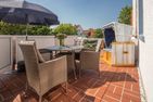  Haus Bielefeld Ferienwohnung 12 Norderney - Terrasse