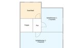  Wiesen Engel Oldsum - Obergeschoss. Dachschrägen sind kein Bestandteil der Grundrisszeichnung.
