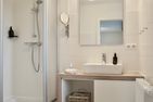Nordsee Bauernhof Wulff Ferienwohnung Amrum Reußenköge - Badezimmer