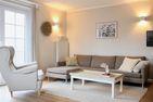 Nordsee Bauernhof Wulff Ferienwohnung Föhr Reußenköge - Wohnzimmer