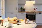 Nordsee Bauernhof Wulff Ferienwohnung Südfall Reußenköge - Küche / Küchenzeile
