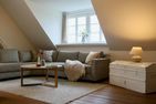 Nordsee Bauernhof Wulff Ferienwohnung Nordstrand Reußenköge - Wohnzimmer