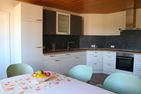  Ferienwohnung Hof Margarethental Goldelund - Küche / Küchenzeile