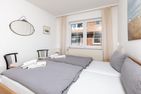 Residenz am Meer 24D Wissel Billstraße - Schlafzimmer
