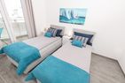  Ferienwohnung Katamaran Olpenitz Ostseeresort Olpenitz - Bett