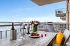  Ferienwohnung Ankerplatz, App. 27 Olpenitz Ostseeresort Olpenitz - Balkon