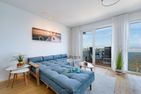  Ferienwohnung Marina Sunset West, App. 18 Olpenitz Ostseeresort Olpenitz - Wohnzimmer