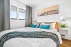  Ferienwohnung Marina Sunset East, App. 19 Olpenitz Ostseeresort Olpenitz - Bett