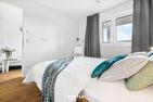  Ferienwohnung Marina Sunset East, App. 19 Olpenitz Ostseeresort Olpenitz - Bett