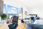  Ferienwohnung Penthouse Sonnendeck 22, App. 22 Olpenitz Ostseeresort Olpenitz - Schlafzimmer