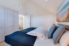  Ferienwohnung Sailors View, App. 26 Olpenitz Ostseeresort Olpenitz - Bett