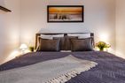  Ferienwohnung Hafenfront, App. 8 Olpenitz Ostseeresort Olpenitz - Bett