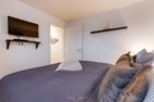  Ferienwohnung Hafenfront, App. 8 Olpenitz Ostseeresort Olpenitz - Schlafzimmer