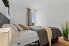  Ferienwohnung Seapoint, App. 8 Olpenitz Ostseeresort Olpenitz - Schlafzimmer