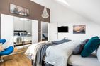  Ferienwohnung Fjordsegler, App. 44 Olpenitz Ostseeresort Olpenitz - Schlafzimmer