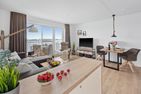  Ferienwohnung Hafen & Meer, App. 19 Olpenitz Ostseeresort Olpenitz - Wohnzimmer