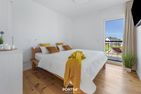 Ferienwohnung Muschelsucher, App. 7 Olpenitz Ostseeresort Olpenitz - Schlafzimmer