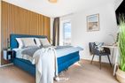  Ferienwohnung StrandLoft Olpenitz Ostseeresort Olpenitz - Schlafzimmer