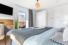  Ferienwohnung StrandLoft Olpenitz Ostseeresort Olpenitz - Bett