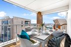  Ferienwohnung Henrys Beachbude Olpenitz Ostseeresort Olpenitz - Terrasse