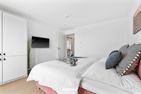  Ferienwohnung Henrys Beachbude Olpenitz Ostseeresort Olpenitz - Schlafzimmer