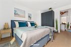  Ferienwohnung Henrys Beachbude Olpenitz Ostseeresort Olpenitz - Schlafzimmer