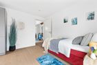  Ferienwohnung Henrys Beachbude Olpenitz Ostseeresort Olpenitz - Schlafzimmer