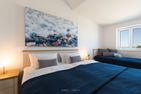  Ferienwohnung Hafenwelt, App. 30 Olpenitz Ostseeresort Olpenitz - Bett