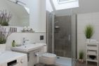  Ferienwohnung Hafenwelt, App. 30 Olpenitz Ostseeresort Olpenitz - Badezimmer