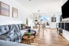 Ferienhaus Lütte Strandhus Olpenitz Ostseeresort Olpenitz - Wohnzimmer