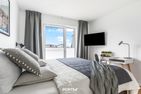  Ferienhaus Lütte Strandhus Olpenitz Ostseeresort Olpenitz - Schlafzimmer