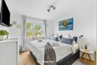  Ferienhaus Captainslodge Olpenitz Ostseeresort Olpenitz - Schlafzimmer
