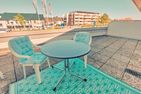  Haus Seebrücke Whg. 6 inkl. WLAN Grömitz - Terrasse