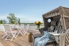  Ferienwohnung Ausguck 34 Olpenitz Ostseeresort Olpenitz - Terrasse