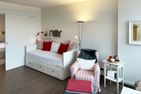 Haus Nordenlicht Ferienwohnung Watt'n Blick Wittdün auf Amrum - Wohnzimmer der Ferienwohnung Watt'n Blick in Wittdün auf Amrum