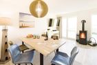  Ferienhaus Heimathafen Olpenitz Ostseeresort Olpenitz - Kamin-/Ofen