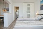 Tannenburg App. 505 direkt am Meer Grömitz - Schlafzimmer